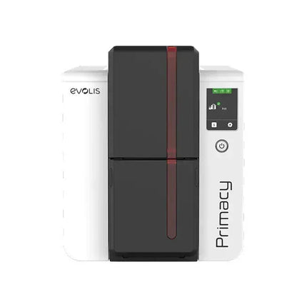 Evolis Primacy card printer with display panel for ID card printing