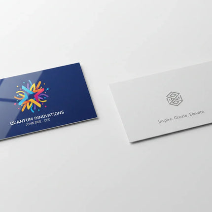 Premium 14 pt Writable Business Cards w/ AQ